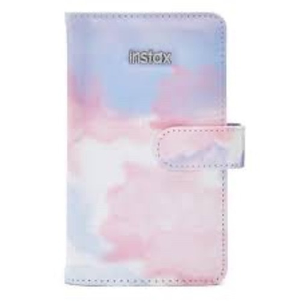 Fujifilm Instax Mini Photo Album Pastel Cloud Pink Blue Wallet Cotton Candy